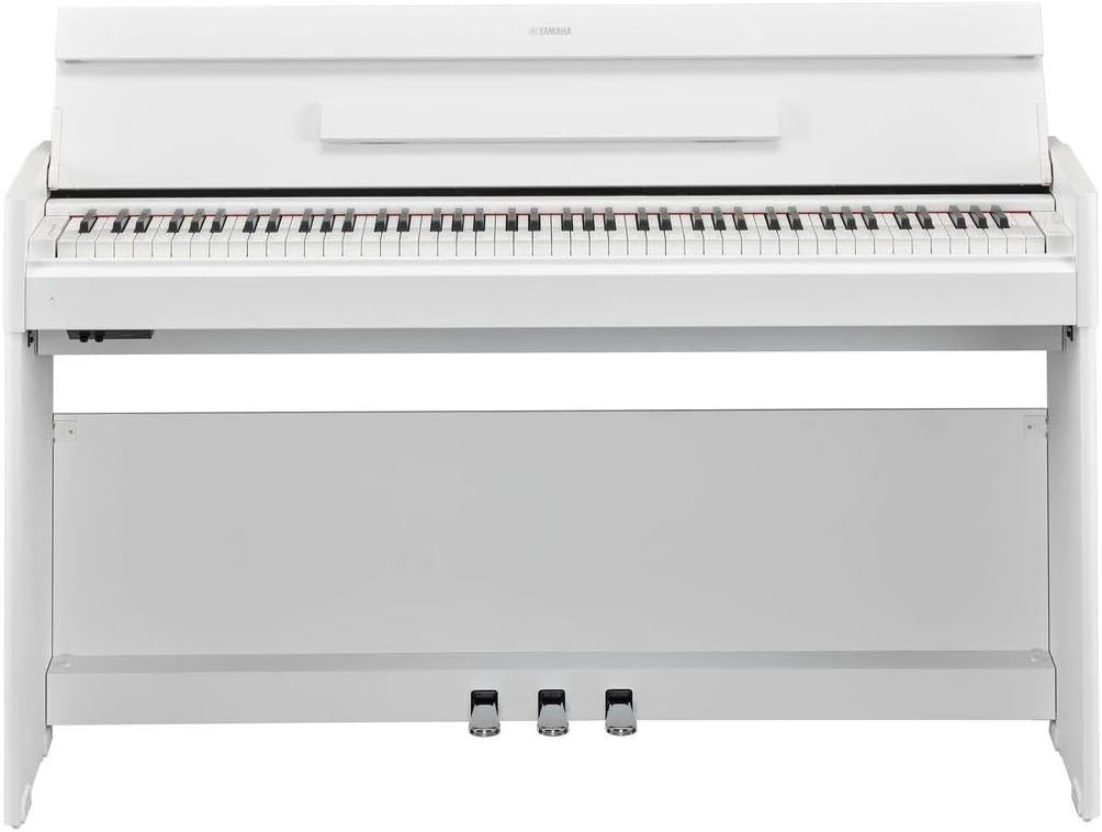 Yamaha YDPS54WH Arius Series Slim Digital Console Piano, Satin White