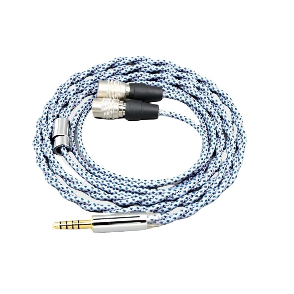 99% Pure Silver Mix Graphene for OCC Shielding Earphone Cable LN008655(XLR 4 Pole Male,300cm)