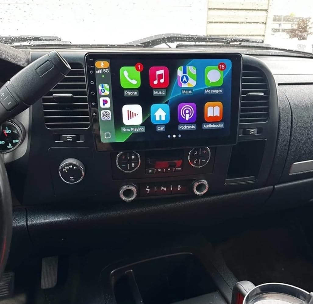 with Carplay Screen for Car 2006 Chevy Impala, 4+64G Radio Upgrade Car Stereo Systems with Wireless Carplay Android Auto 10