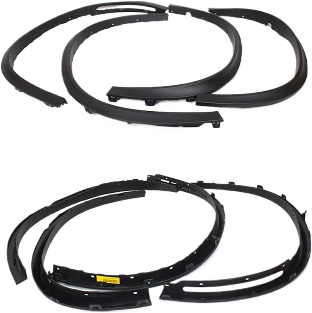 Wheel Arches Fender Flares Compatible for BMW F15 X5 SUV 4 Door 2014-2016 35i 35d 40e 50i Car Mudflap Mudguard Flares Wheel Eyebrows