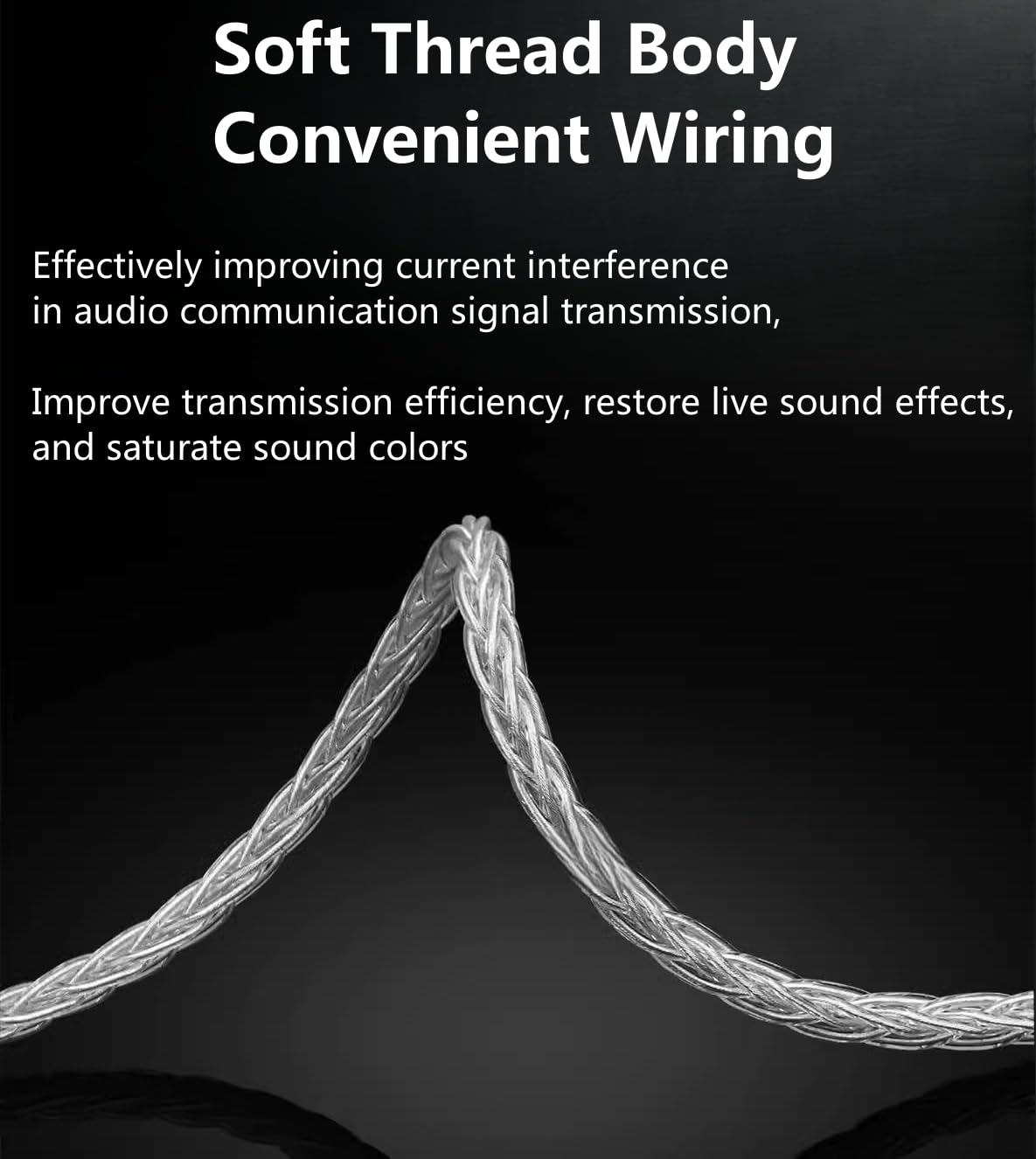 4-Pin XLR Balanced Male Cable 1.5m Pure Silver Headphone Cables for Hifiman Ananda, Denon AH-D600, AH-D7200, AH-D7100 and Other Audio Player (4 Pin XLR to Dual 3.5mm Male Version)