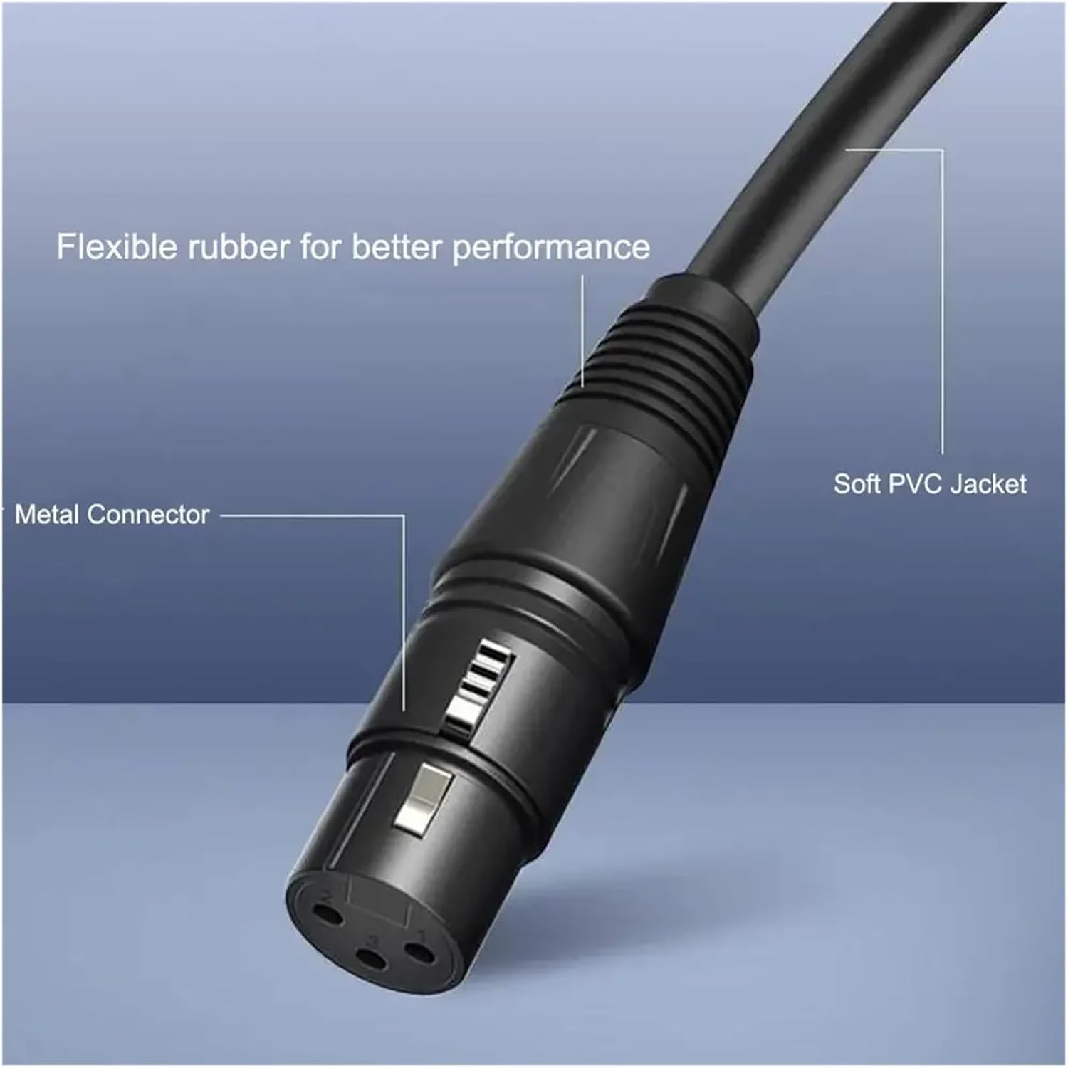 Cable Male to Female/Male M/F OFC Audio Cable Shielded Compatible Microphone Mixer Femlae to Female F/F 1m 1.8m / 5m 10m 15m 20m(Female to Female,20m)