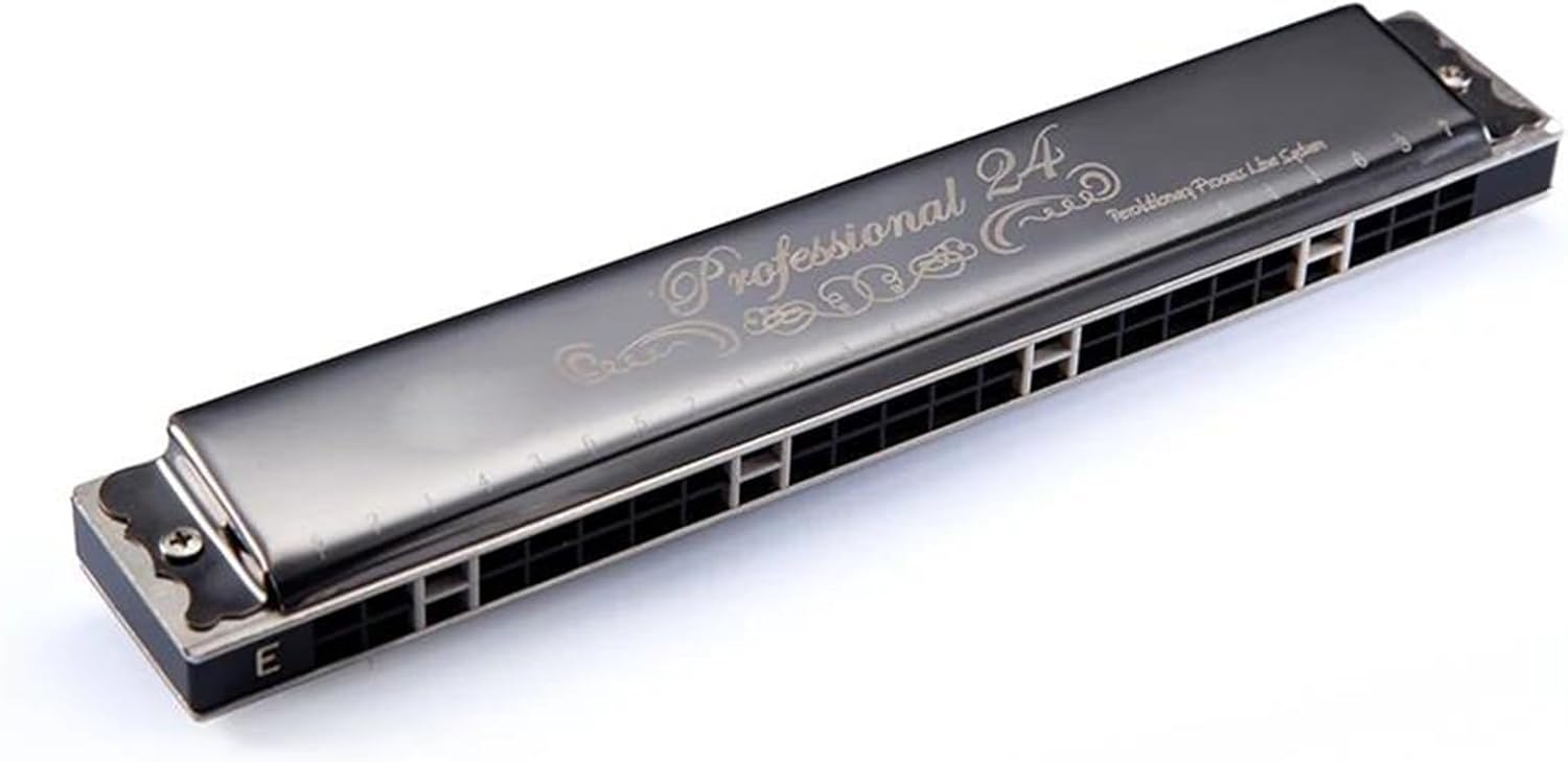 armonica set Woodwind Instrument Mouth Organ Tremolo Harmonica 24-holes Key Of C For Beginners #C/D/#D/E/F/#F/G/#G/A/#A/B(#G)