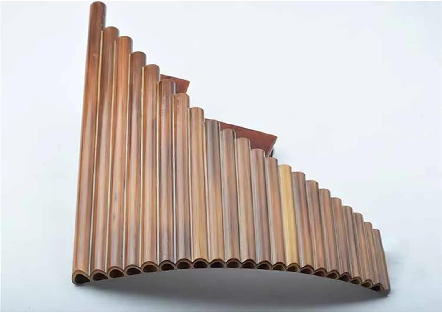 pan flute for beginners 22 Tubes Pan Blowing Flute Chinese Professional Traditional Musical Woodwind Instruments Chinese Vertical Flutes (Color : F key)