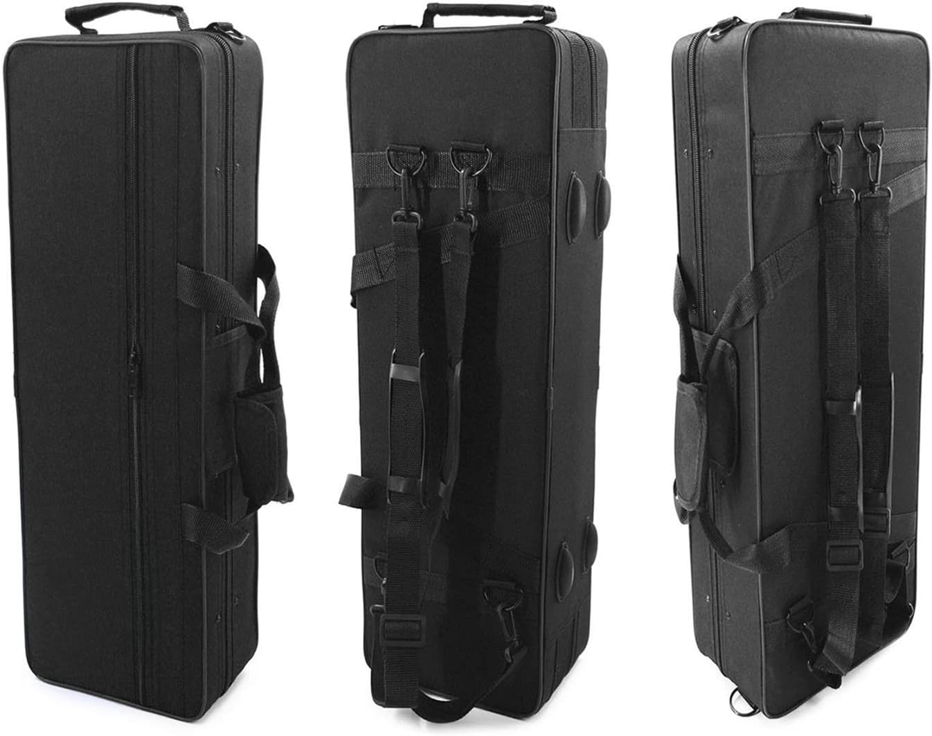 Bend Bb Saxophone Saxophone Brass Lacquered Gold Woodwind Instrument with Carrying Case Reed Cleaning Brush Cloth Gloves Student Saxophone