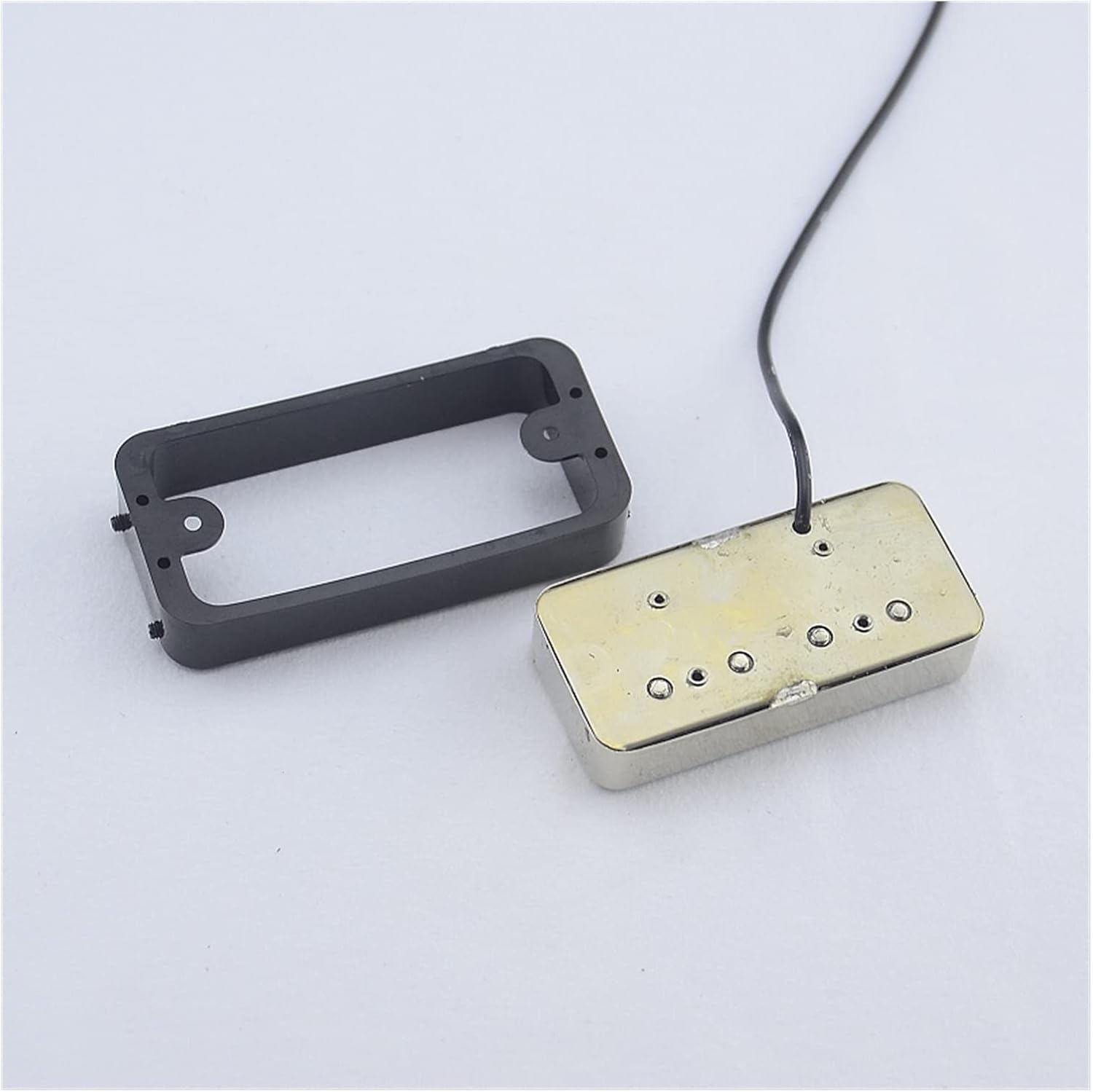 1 Set Bass Kit (Tuners + Pickups + Tailpiece + Control Panel) Guitar Machine Head Tuners