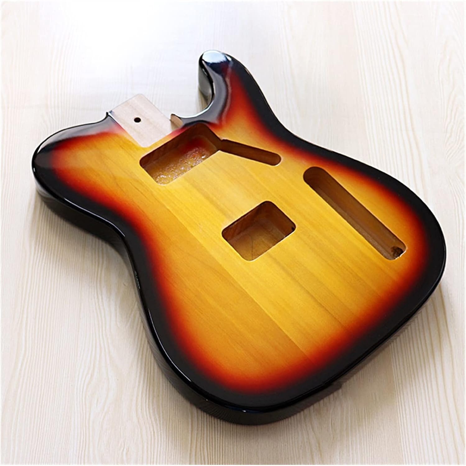 Poplar Wood Electric Guitar Body Parts Guitar Body Guitar Barrel Electric Guitar Unfinished Guitar Body