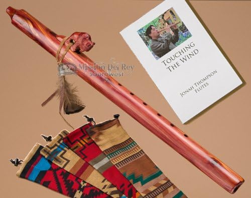Native American Cedar Flute Pack -Buffalo & Bag