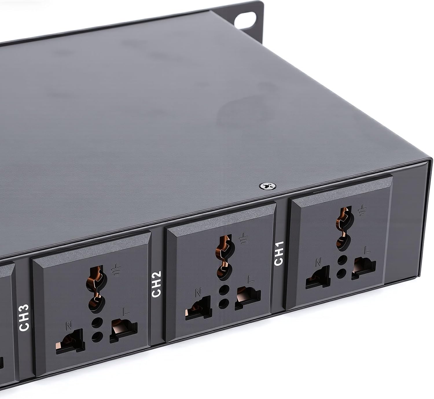 Gugxiom 10 Outlet Power Sequencer Conditioner, with Digital Display, for Home Audio Studio Theater System (US Plug)