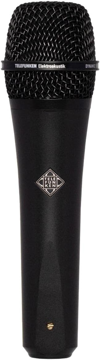 TELEFUNKEN M80 Supercardioid Dynamic Handheld Vocal Microphone - Black (Renewed)