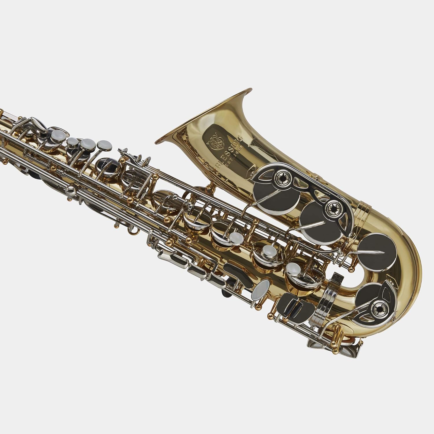 Blessing Standard Series Eb Alto Saxophone BAS-1287, Clear Lacquer Finish