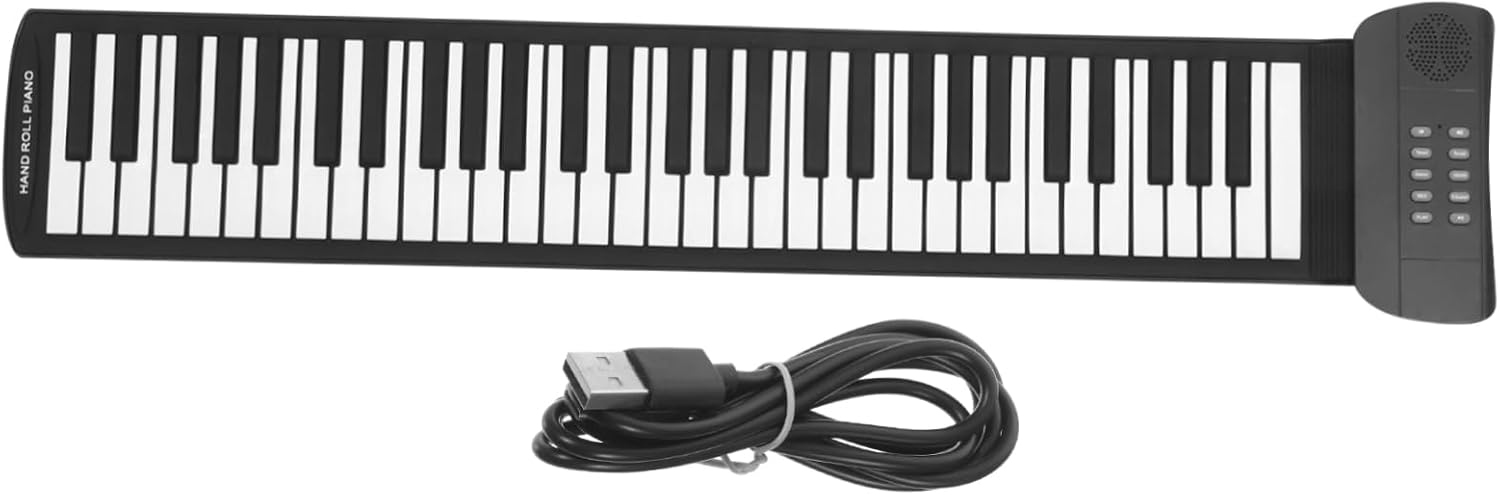 HANABASS Keys Portable Up Piano Electronic Digital Keyboard with Tones Built Recording Rhythm Functions for Adults Versatile Music Experience