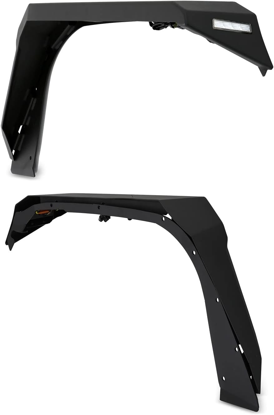 Body Armor JL-6102 2018-2021 Jeep Wrangler Jl And Gladiator Jt Front Fender Flares