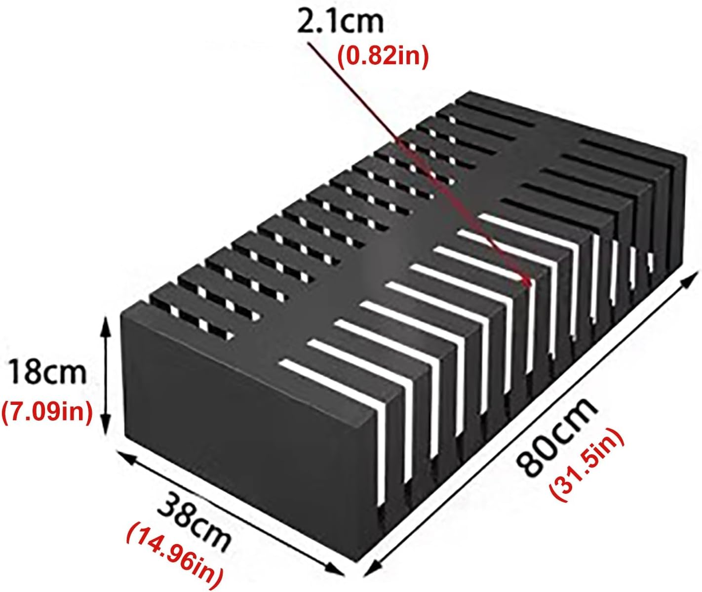 Rectangle Commercial Floor Tile Display Shelf,Floor Tile Display Stand,Wooden Floor Sample Holder,Ceramic Tile Shelf Sample Door Stand (Color : Black, Size : Card Slot 2.1cm)