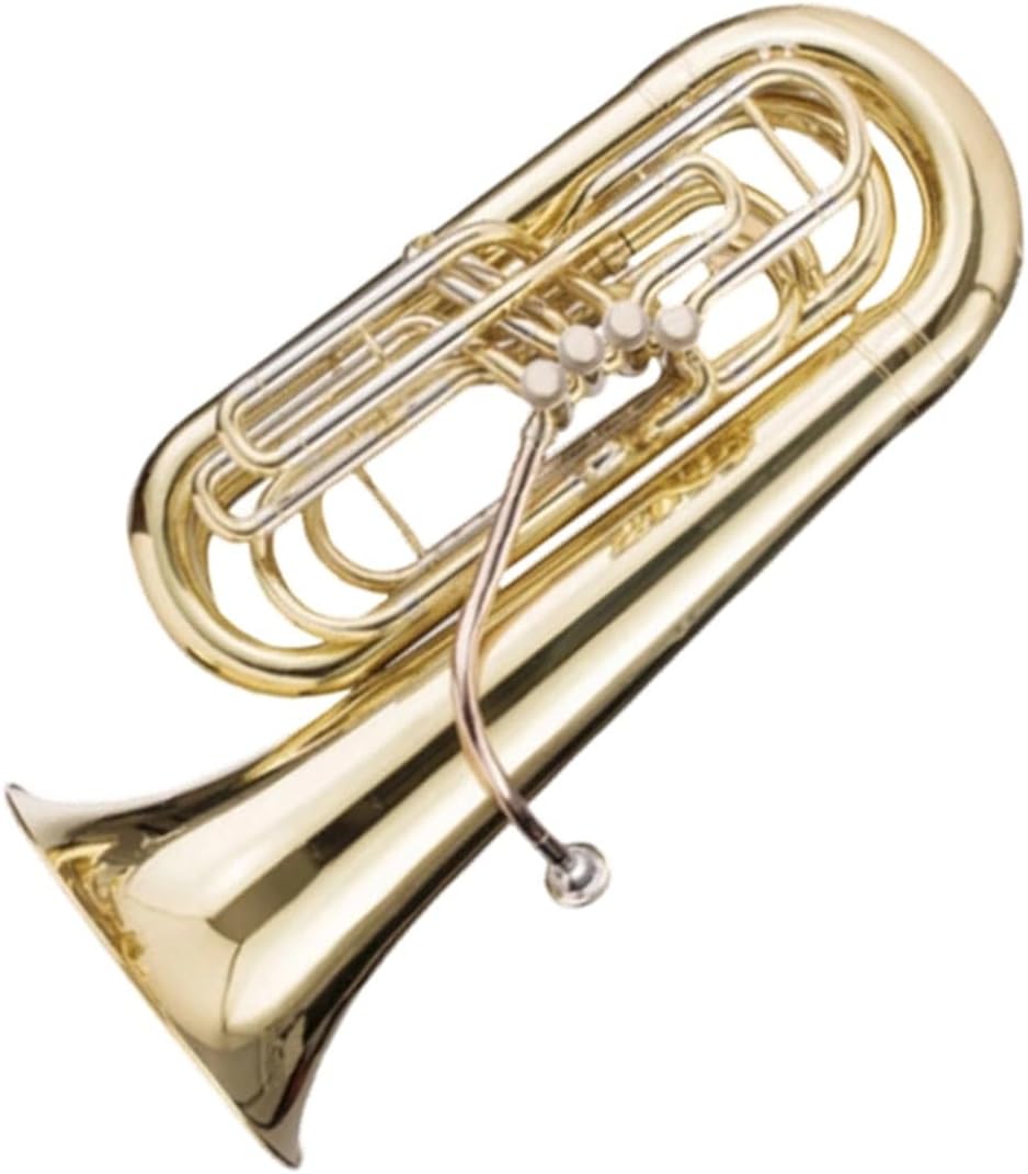C Major Euphonium Four Key Brass Instrument For Professional Performance Euphonium All-brass Instrument