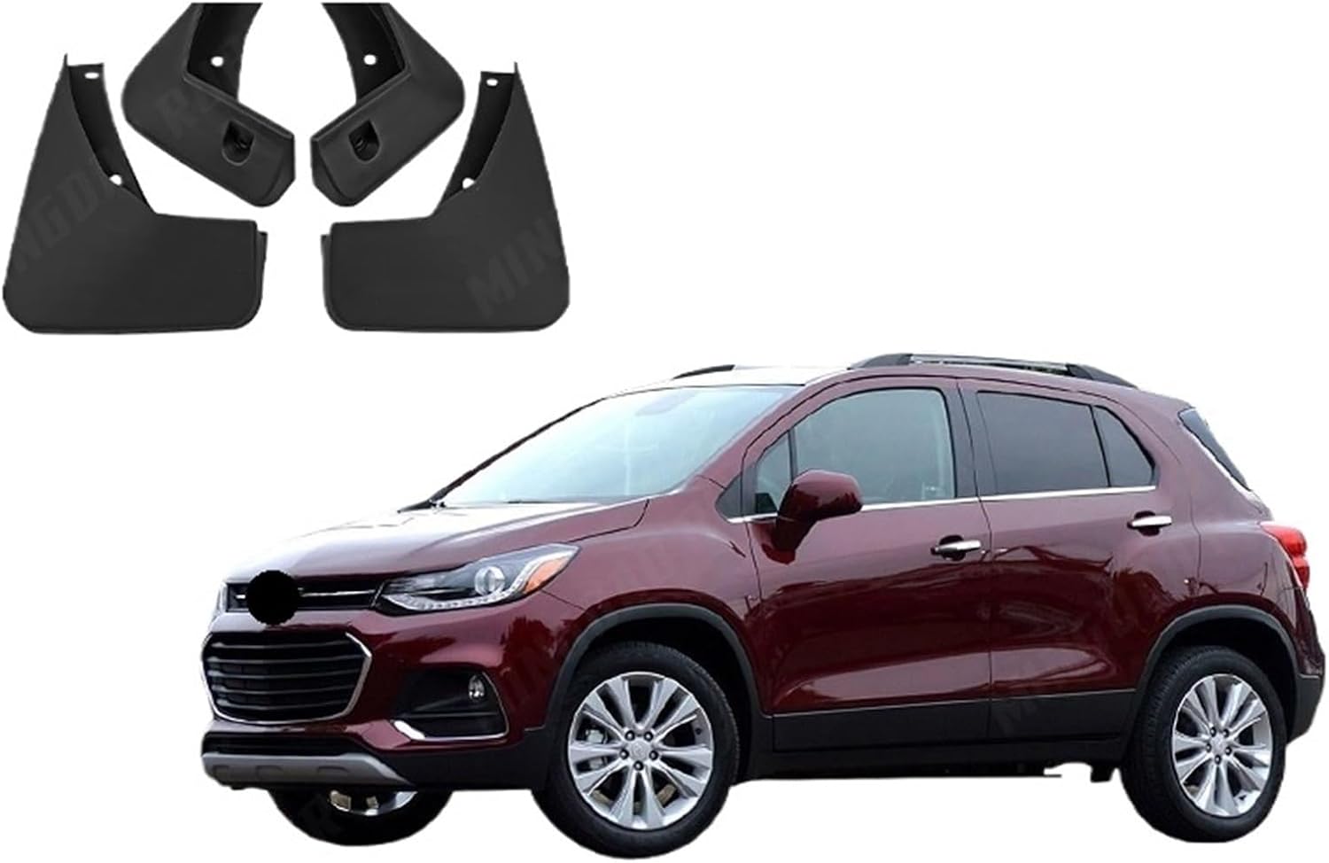 Mud Flaps Compatible with Trax Tracker 2014-2018 Splash Guards Fender MudFlaps Front Rear Mudguards Car Accessories