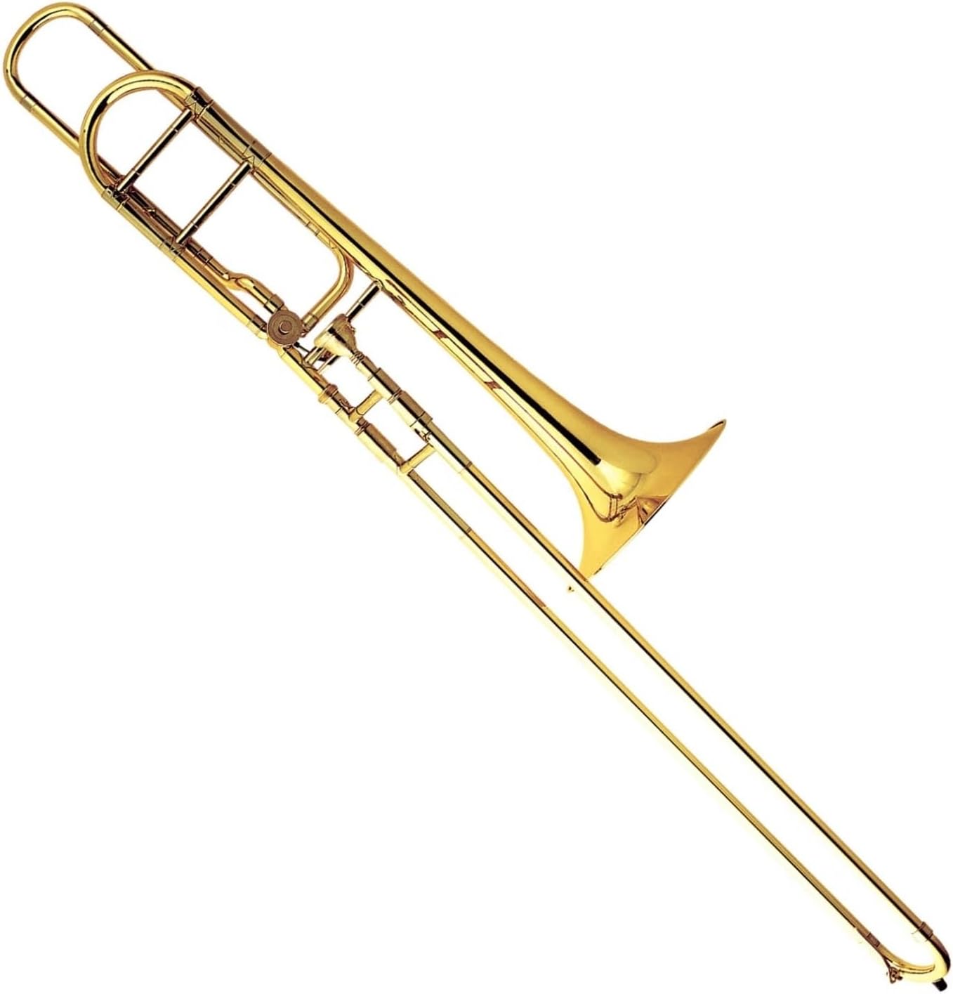 B flat brass professional trombone instrument