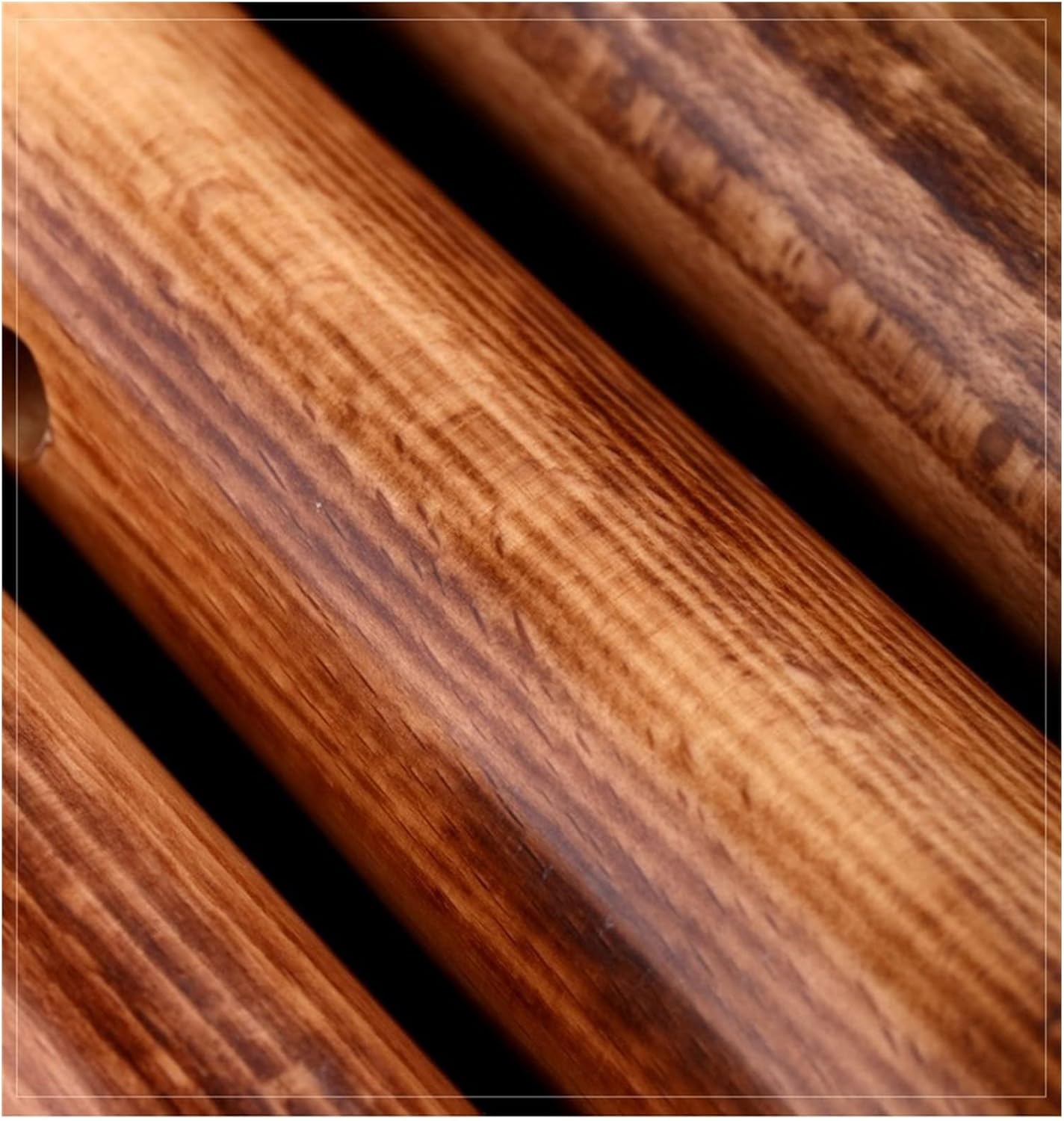 Flute Musical Instrument Vertical Chinese Traditional Handmade Wood Woodwind Instruments Flute Starter Flute (C Key 8 Holes)