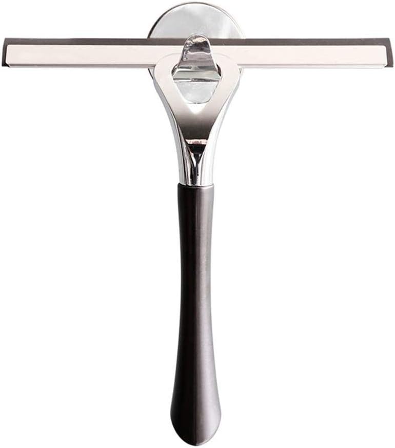 Glass Wiper，Shower Squeegee Doors Glass Rubber Blade Wall Mount Window Bathroom