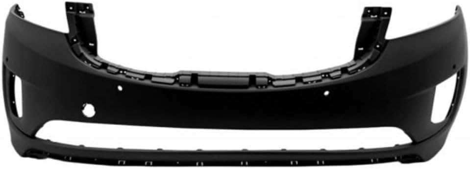 For Kia Sedona 2015 2016 2017 2018 Bumper Cover | Front | w/Park Assist System | Prime | EX|L|LX|SX | KI1000188 | 86510A9010