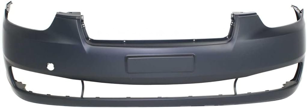 For Hyundai Accent Bumper Cover 2006 07 08 09 10 2011 | Front | Primed | w/Tow Hook Hole | Sedan HY1000163 | 86511-1E010