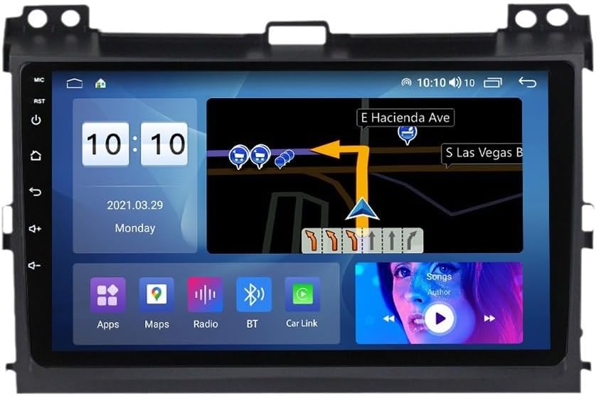 Car Stereo Radio for Toyota Prado 2004-2009 2G RAM+32G ROM…