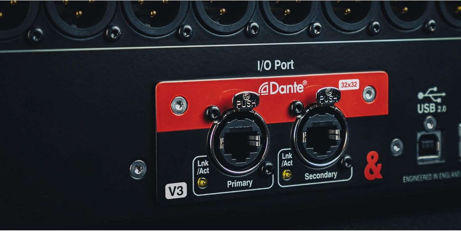 Allen & Heath SQ Dante 32 32 x 32 SQ Series Dante Card