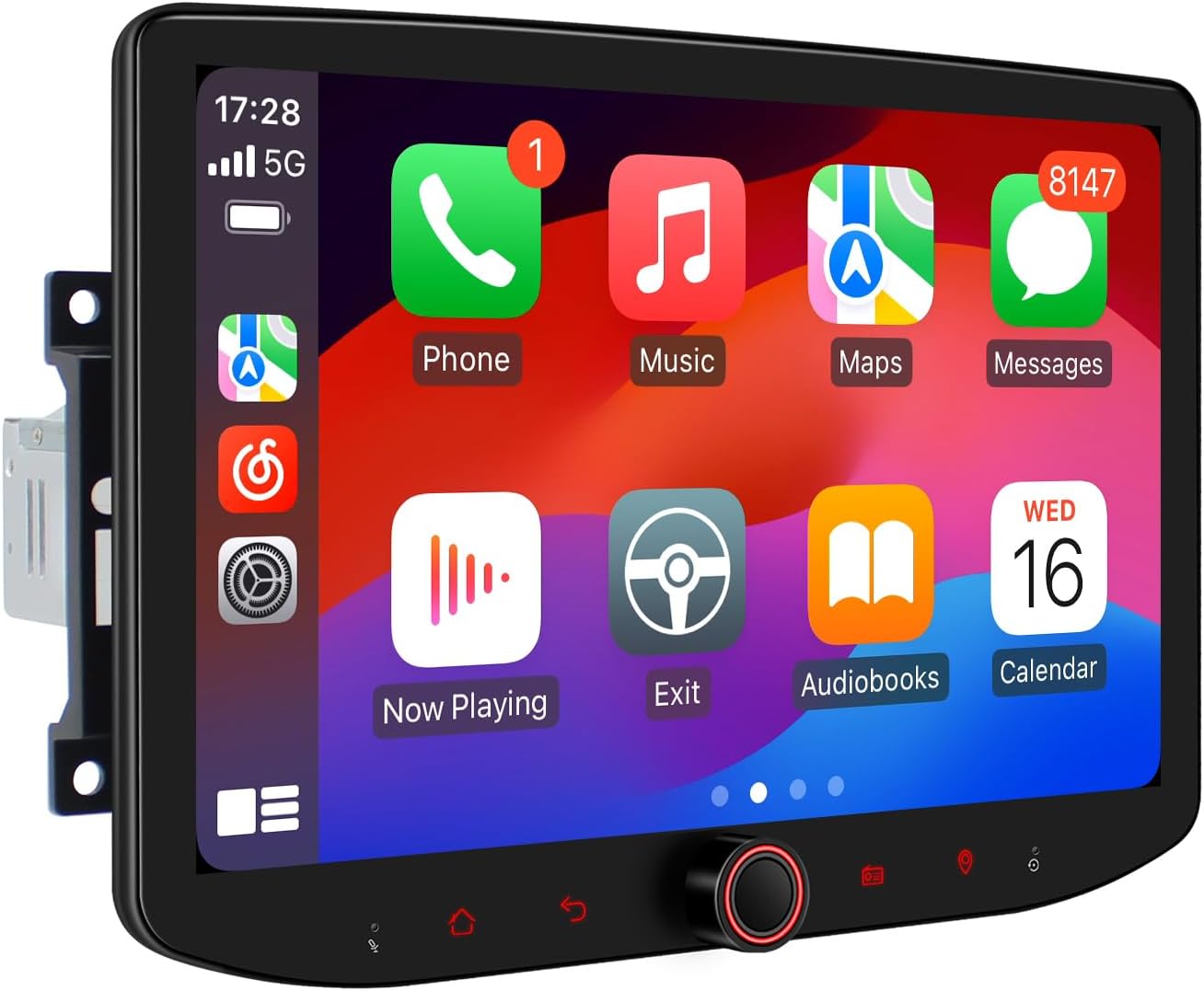 Joying Car Radio for Jeep Wrangler JK 2011-2018 Upgrade Android 13 Floating Stereo 10.1