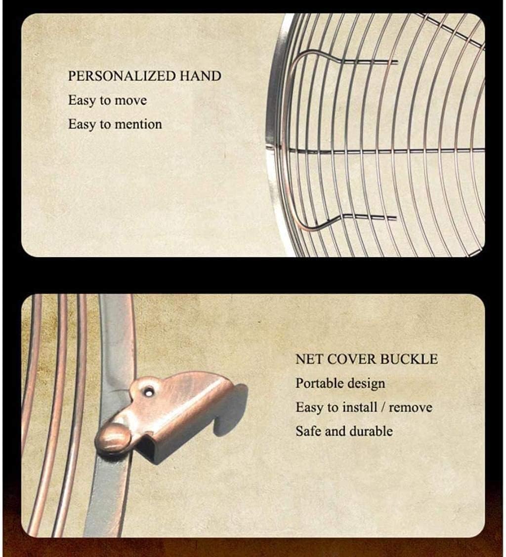 Residential Wall Mount Wall-Mounted Fan with Remote Control Timing, High-Speed Three-Speed Adjustable, Silent and Energy Saving, for Home Office Commercial Industry,W,400mm/H,450mm (Size : W:450mm/H: