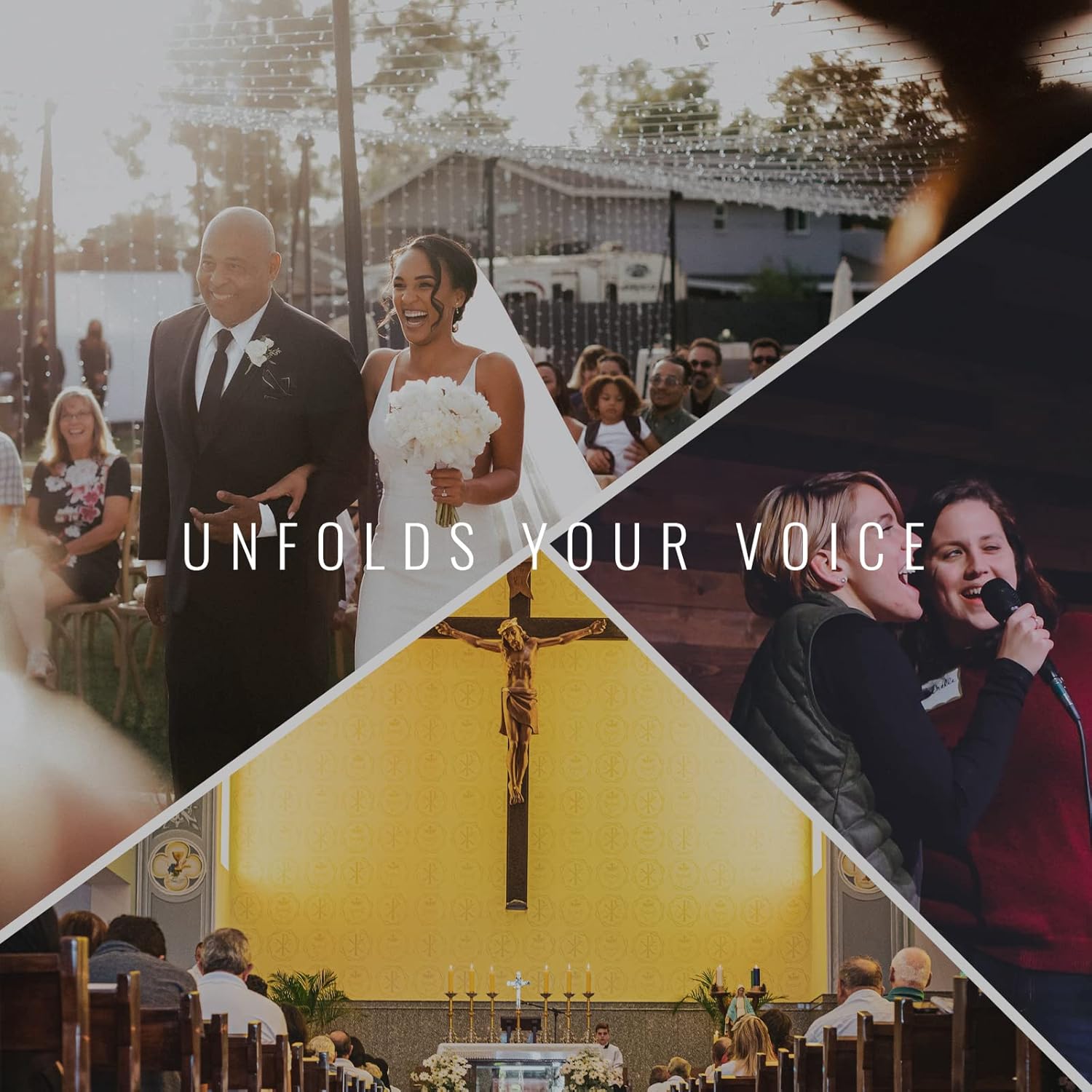 Phenyx Pro Wireless Microphone System PTU-5200-2H2B Bundle with The Customizable Large Size Carrying Case