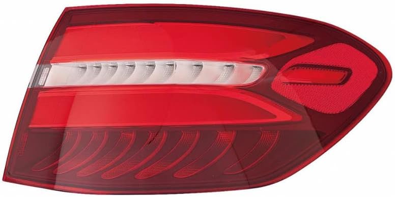 KarParts360 For Mercedes-Benz GLC300 2016 2017 2018 2019 Outer Tail Light Assembly Passenger Side LED Type Replacement For MB2805115 | 2539061200