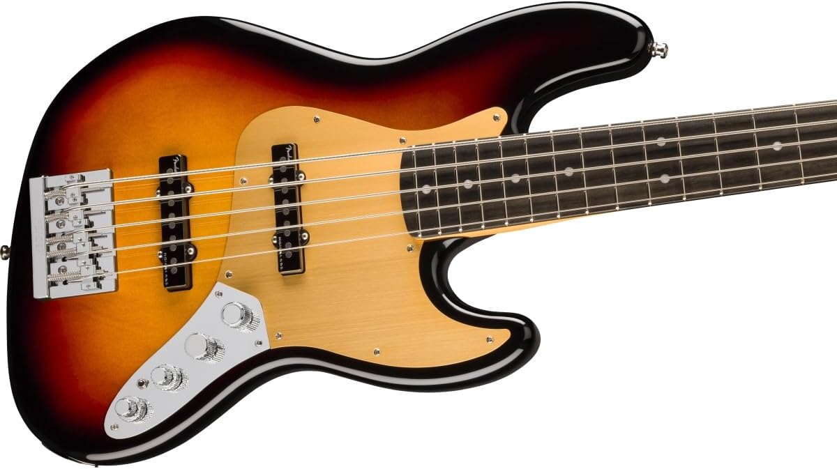 Fender American Ultra II Jazz Bass V - Ultraburst, Ebony Fingerboard