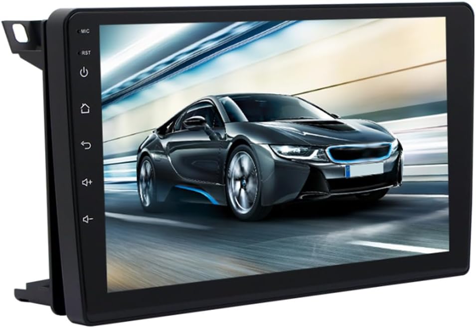 2+32G Android 13 Car Stereo Radio for SAAB 9-3 93 2007-2011,9'' HD Touch Screen Radio with Wireless Carplay Android Auto,Bluetooth WiFi FM/RDS SWC Mirror Link Split Screen + AHD Backup Camera