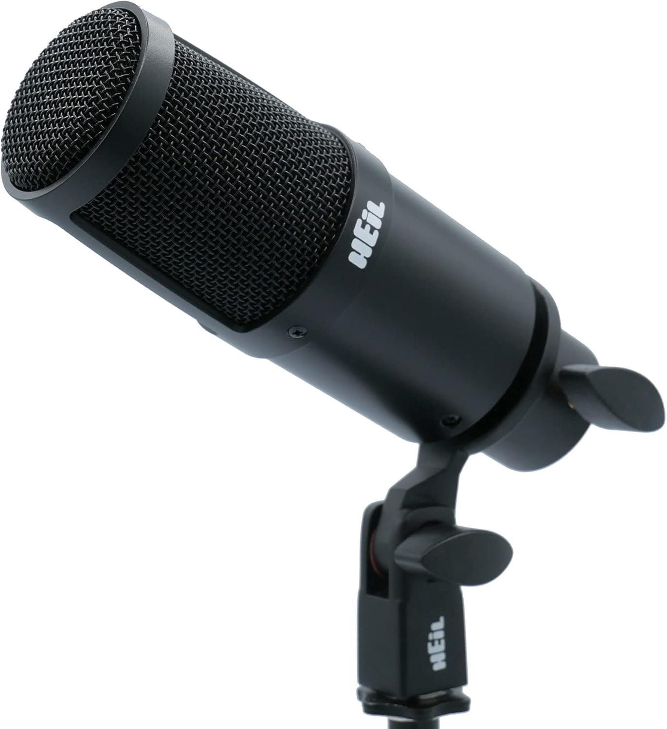 Heil PR 30 Dynamic XLR-Microphone for Video Podcast, Live Sound, Instrumentals, Recording, and Broadcast, Wide Frequency Response, Smooth Sound, Superior Rear Noise Rejection - Black