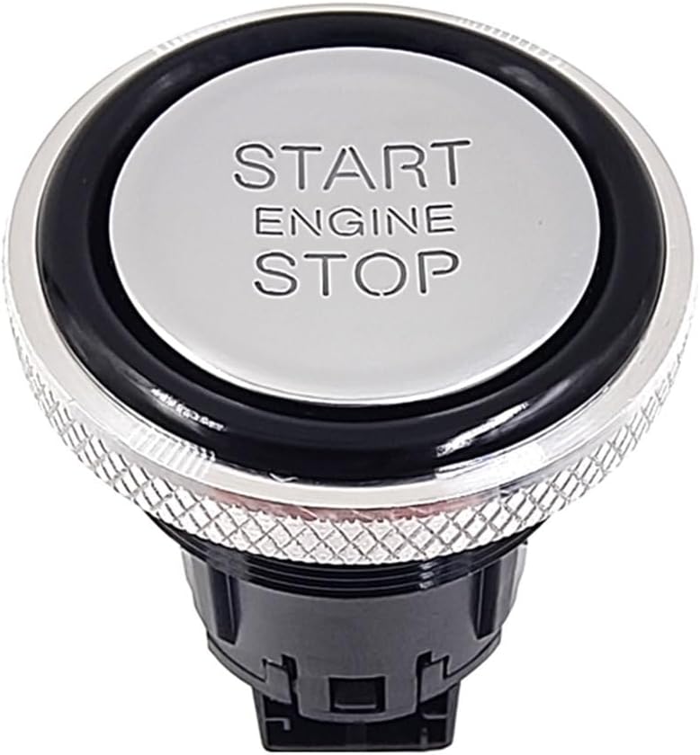 Compatible with R8 Upgrade Engine Push Button Start Stop System Remote Starter Keyless Entry Plug Play Car Accessories(with dig Hole Button)