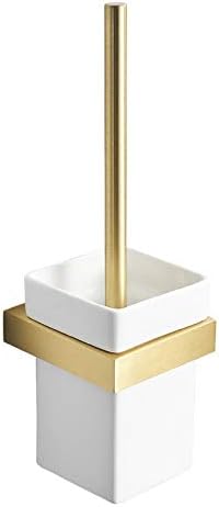 Space Aluminum Toilet Brush Holder Toilet Brush Set Toilet Toilet Brush Holder Toilet Cleaning Brush Copper Wire Drawing Process