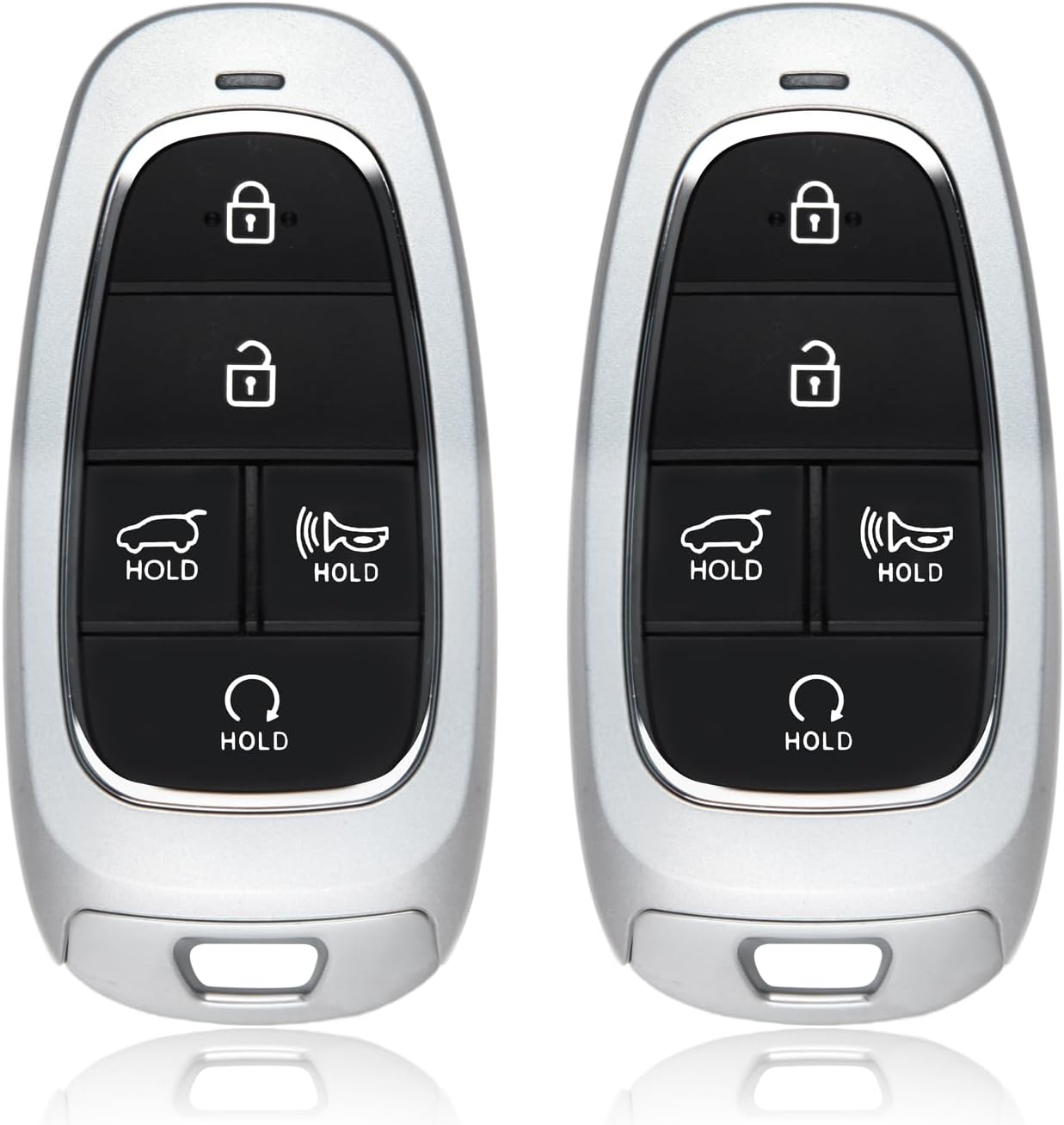 2 Keylessbest Replacement for 2023 Hyundai Santa Fe Key Fob Remote Control TQ8-FOB-4F27 5 Buttons 434MHz