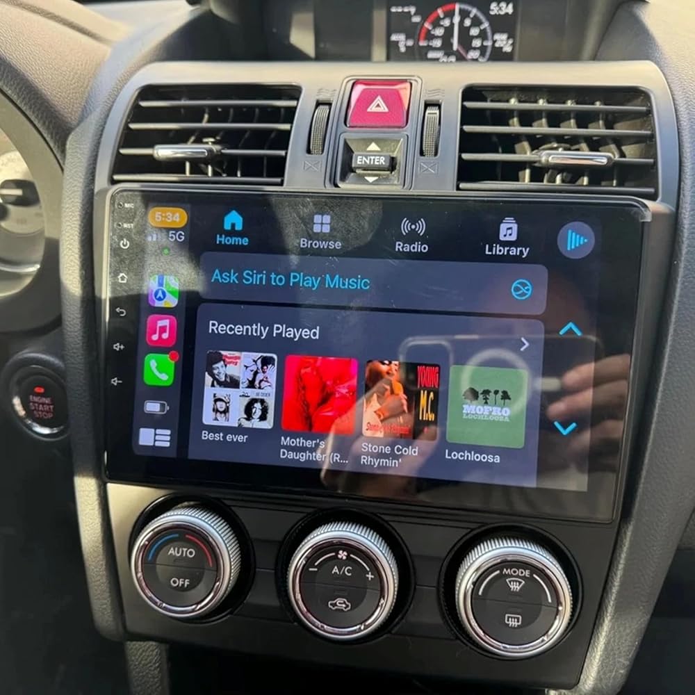 Car Radio Bluetooth for 2013 Subaru WRX, 4G+64G Car Stereo with Carplay & Android Auto Head Unit, WiFi, GPS Navigation 9