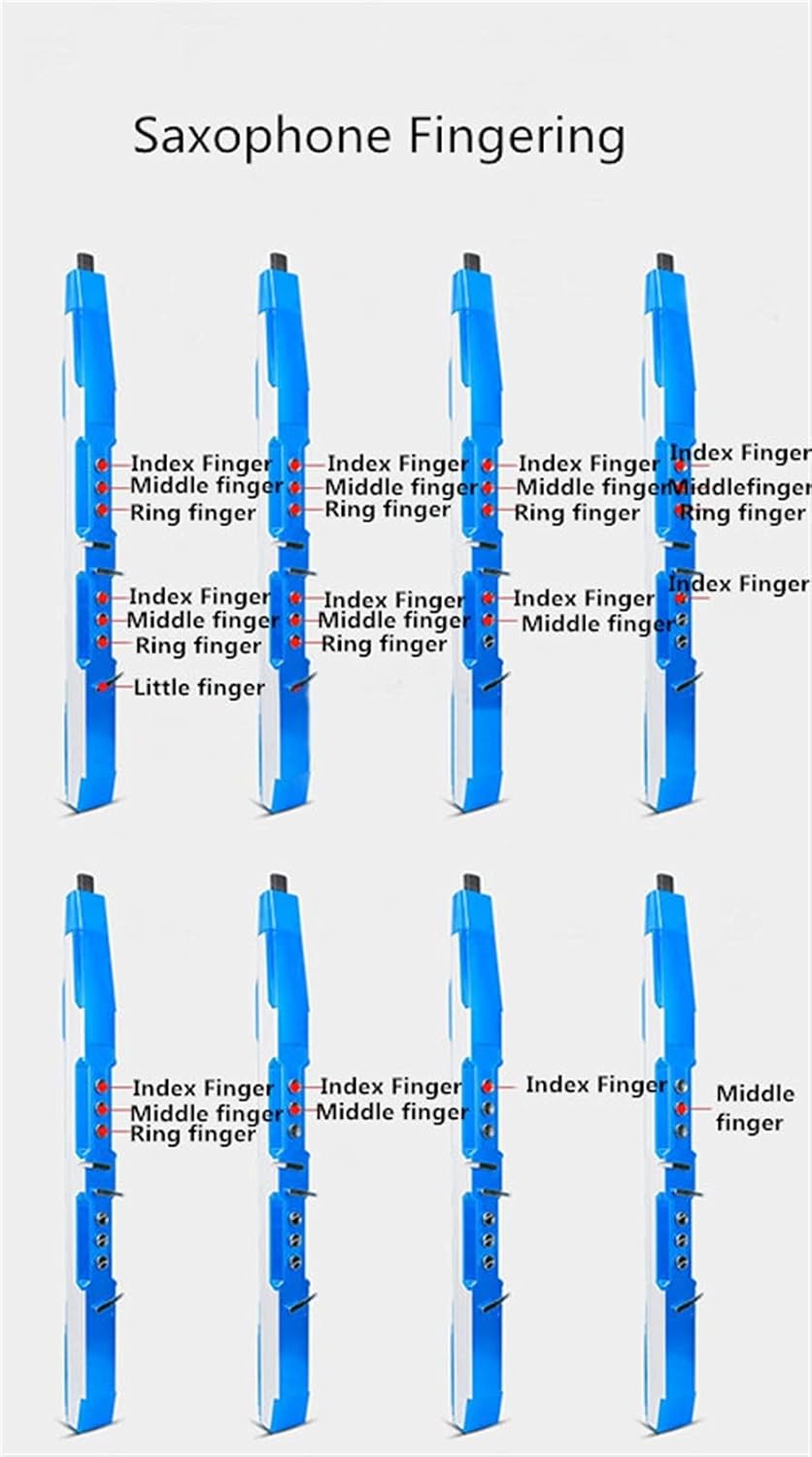 Sax Beginners Kit Digital Saxophone Electric Saxophone is Suitable for Novice Beginners Wind Instrument (Color : 3)