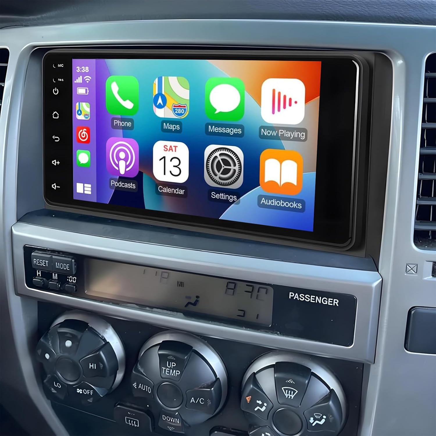 PHEZEN 7 inch Car Radio Stereo Fit for 4Runner 2003-2009, Tundra 2003-2006, Sequoia 2001-2007, Android 13 Car Radio with Carplay/Android Auto Bluetooth AHD Camera 2+32G (fit Original JBL AMP)