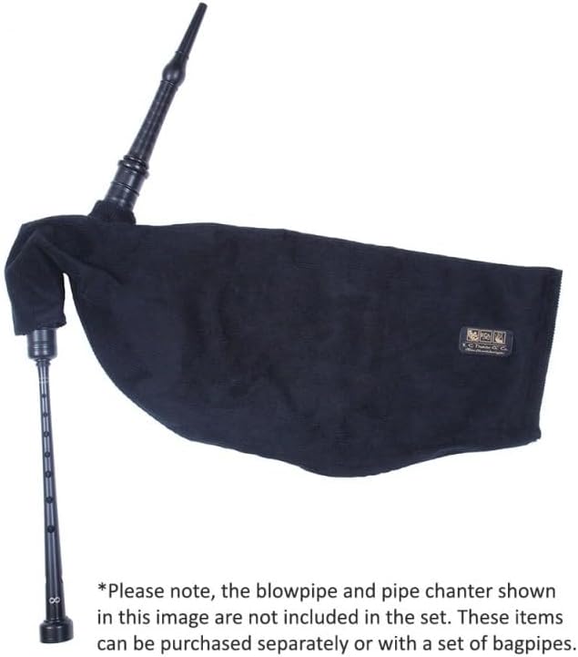 RG Hardie Twist-Trap Goose Pipes with Junior Practice Chanter Bagpipes