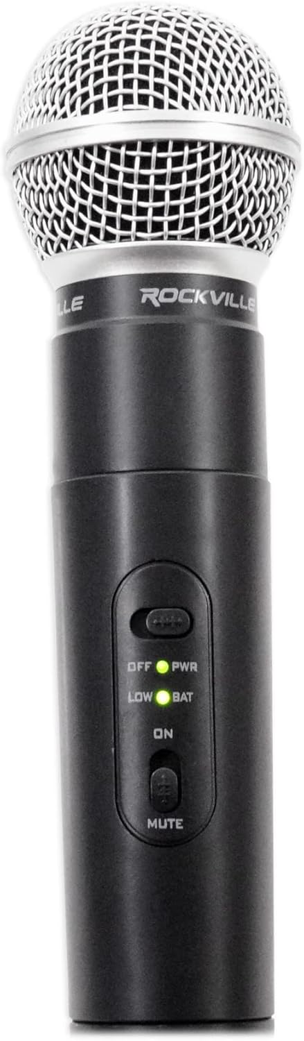 RockvilIe RWM4200VH (4) Wireless Handheld Microphones 4 Church Sound Systems