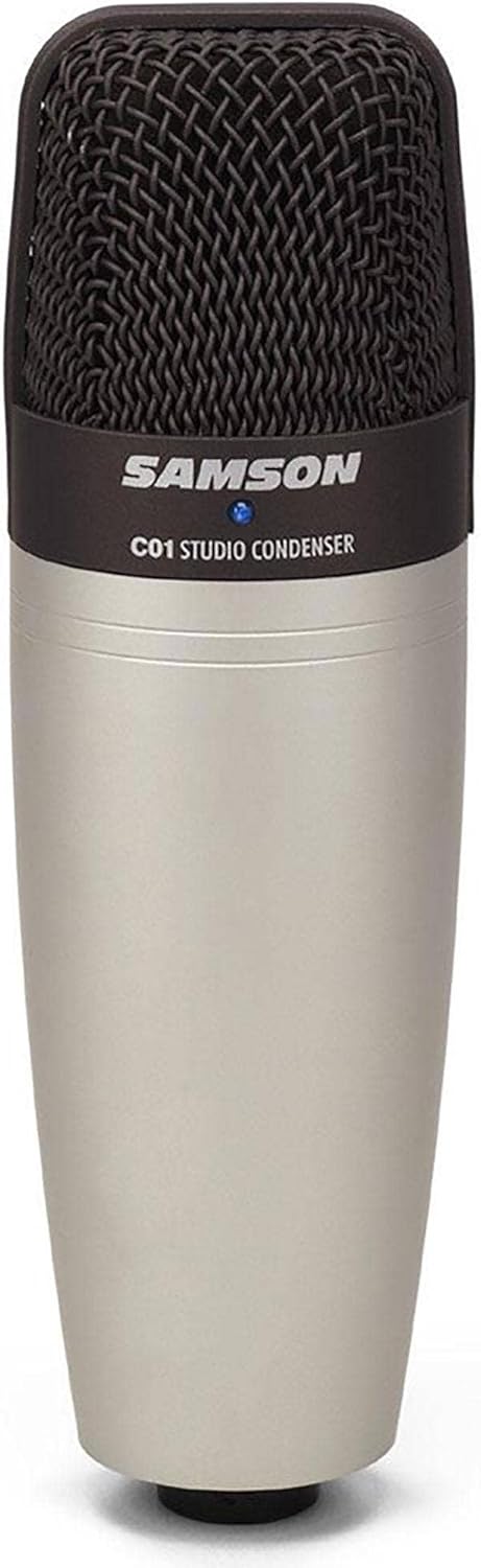 Samson C01 Large-Diaphragm Condenser Microphone with Boom Arm and Cable