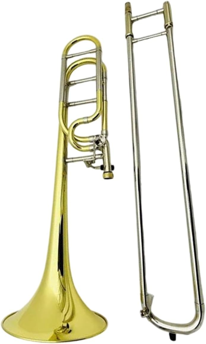 Adult Trombone Instrument Trombone Bb/f Brass Plated Instrument With Case Accessories