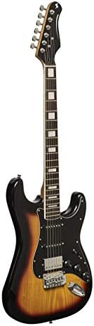 Stagg SES-60 SNB - Electric guitar - solid alder body - sunburst