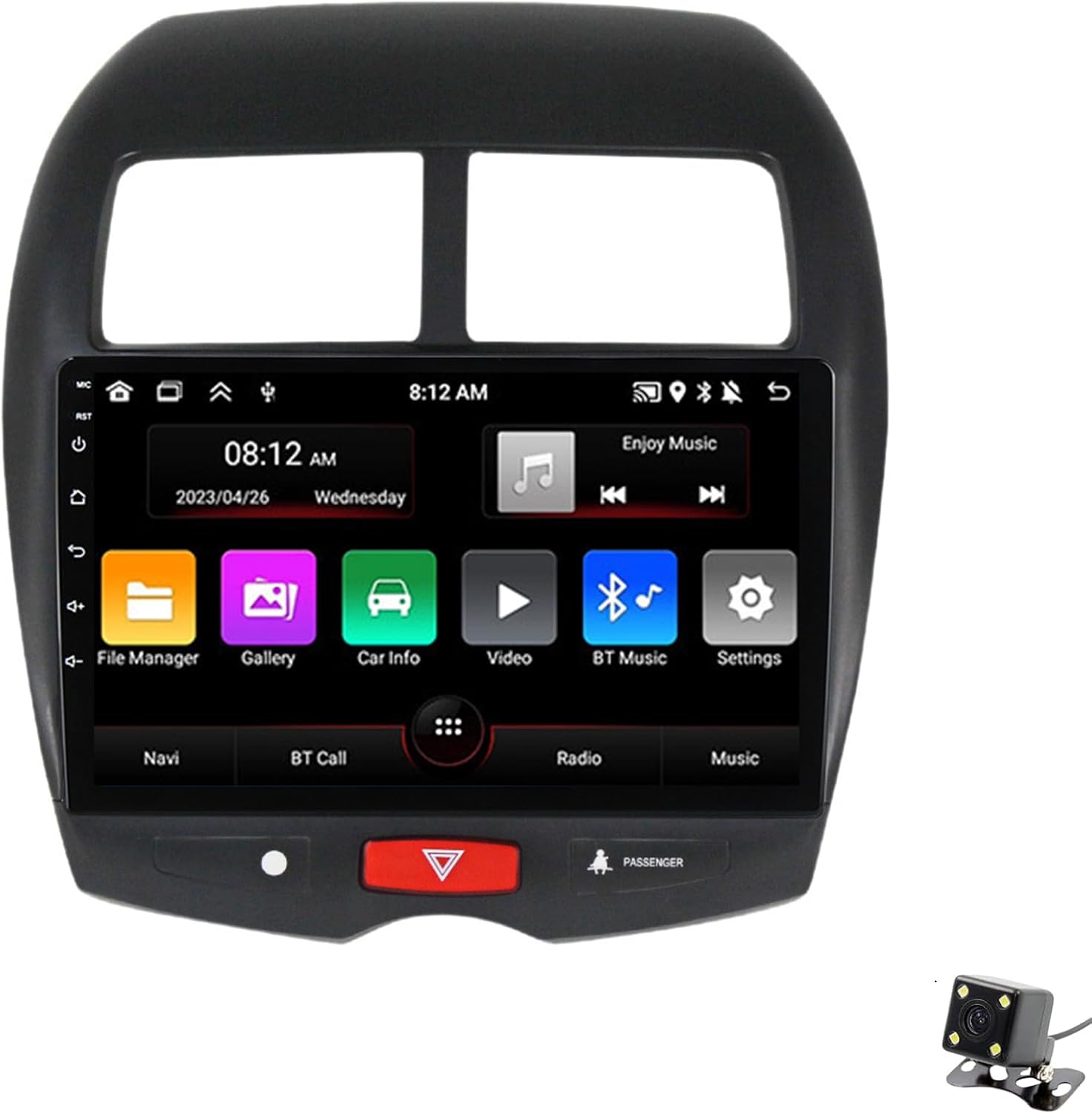 ADMLZQQ Double Din Car Stereo Multimedia with Bluetooth and 10.2