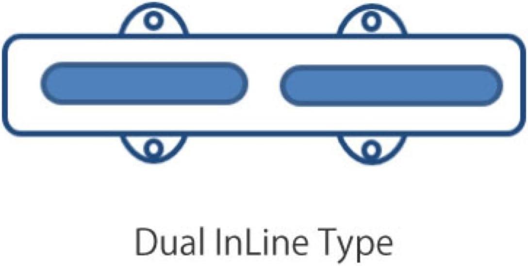 Bartolini 59CBJD L1/S1 5-string Classic Dual Coil Jazz Bass Pickup Set