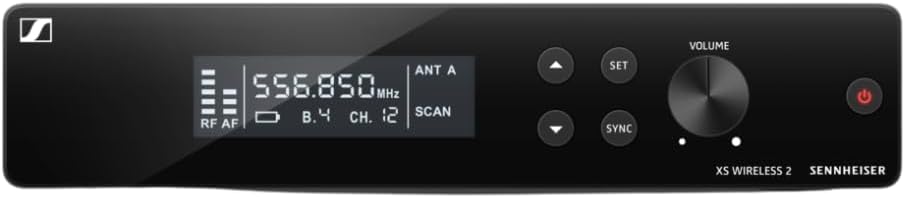 Sennheiser XSW 2-865-A Wireless Handheld Microphone System Bundle w/Pig Hog PHM10 8mm Mic Cable, 4-pack Blucoil AA Batteries and Liquid Audio Polishing Cloth