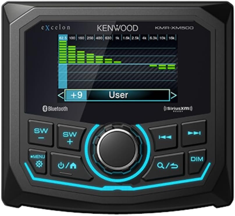 Refurbished Kenwood eXcelon KMR-XM500 IP66 Rating Marine Digital Media Receiver w/Bluetooth
