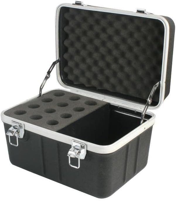 Microphone Flight Case (12 Piece Case)